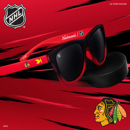 Chicago Blackhawks Officially Licensed Knockaround Sunglasses