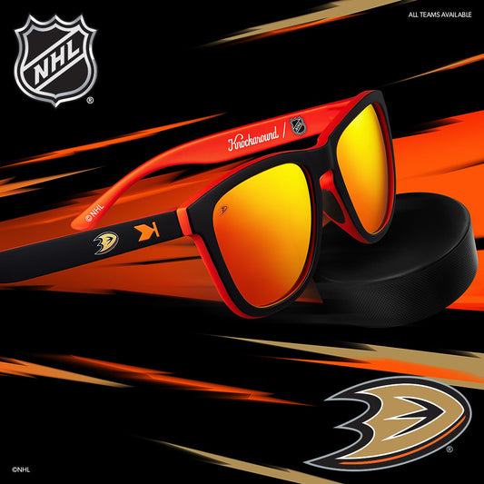 Anaheim Ducks Officially Licensed Knockaround Sunglasses