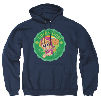 Paw Patrol St. Patrick'S Day Lucky Dog Mens Hoodie Navy