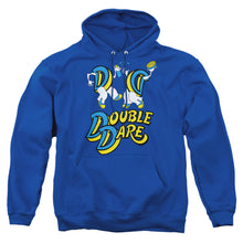 Load image into Gallery viewer, Double Dare Vintage Double Dare Logo Mens Hoodie Royal Blue

