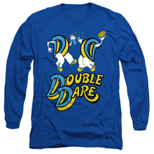 Load image into Gallery viewer, Double Dare Vintage Double Dare Logo Mens Long Sleeve Shirt Royal Blue
