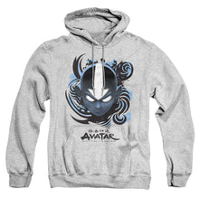 Load image into Gallery viewer, Avatar The Last Airbender Airbender Blue And Black Kanji Mens Hoodie Athletic Heather
