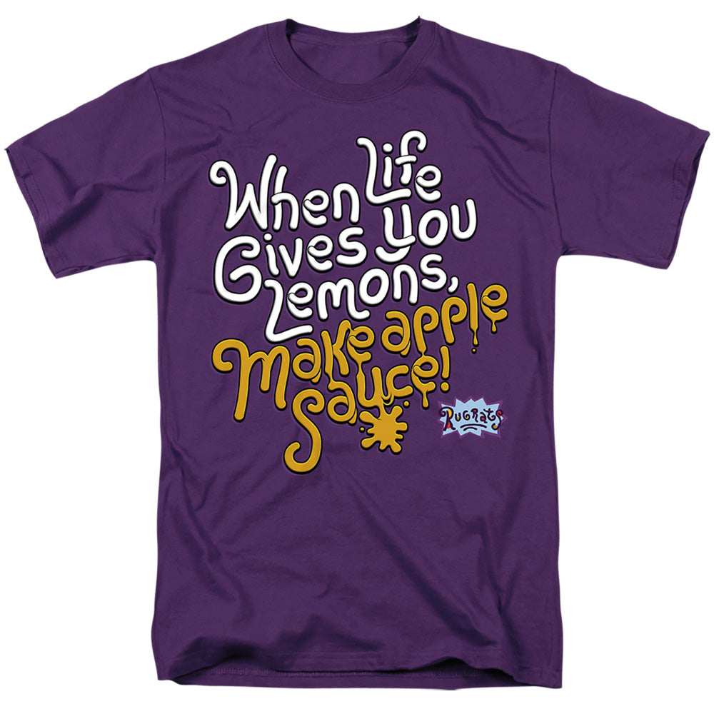 Rugrats When Life Gives You Lemons Mens T Shirt Purple