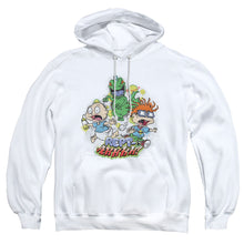 Load image into Gallery viewer, Rugrats Tommy And Chucky Rept-Ahhhhh! Mens Hoodie White
