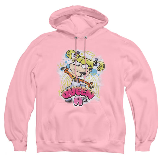 Rugrats Queen A For Angelica Mens Hoodie Pink