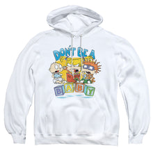 Load image into Gallery viewer, Rugrats Don&#39;T Be A Baby Blocks Mens Hoodie White
