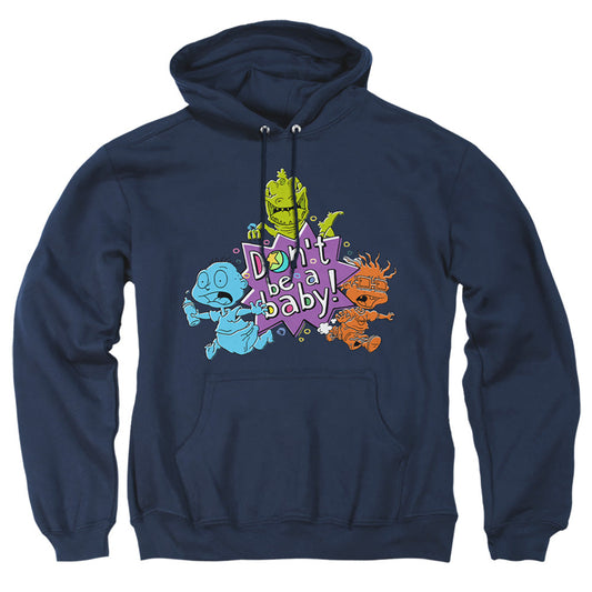Rugrats Babies Run For The Hills Mens Hoodie Navy