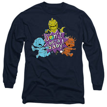 Load image into Gallery viewer, Rugrats Babies Run For The Hills Mens Long Sleeve Shirt Navy Officially Licensed
