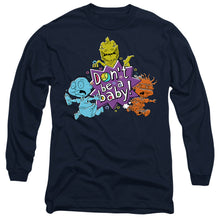 Load image into Gallery viewer, Rugrats Babies Run For The Hills Mens Long Sleeve Shirt Navy Officially Licensed
