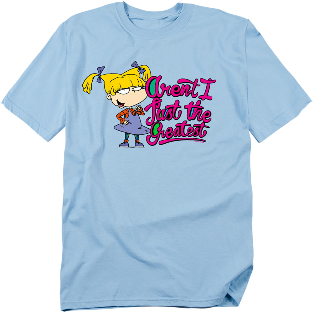 Rugrats Angelica Arenƒ??T I Just The Greatest Mens T Shirt Light Blue
