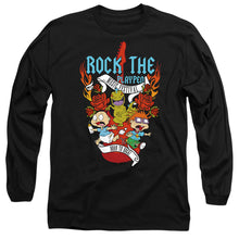 Load image into Gallery viewer, Rugrats Rock The Playpen Music Festival Mens Long Sleeve Shirt Black Officially Licensed
