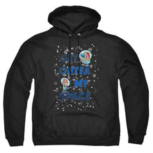 Load image into Gallery viewer, Ren And Stimpy Get Outta My Space Mens Hoodie Black
