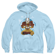 Load image into Gallery viewer, Avatar The Last Airbender Power Of Air Mens Hoodie Light Blue
