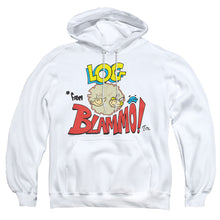 Load image into Gallery viewer, Ren And Stimpy Log *From Blamo Mens Hoodie White
