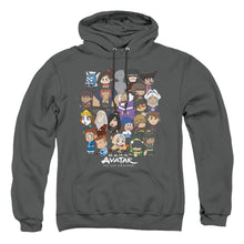 Load image into Gallery viewer, Avatar The Last Airbender Chibi Group Mens Hoodie Charcoal
