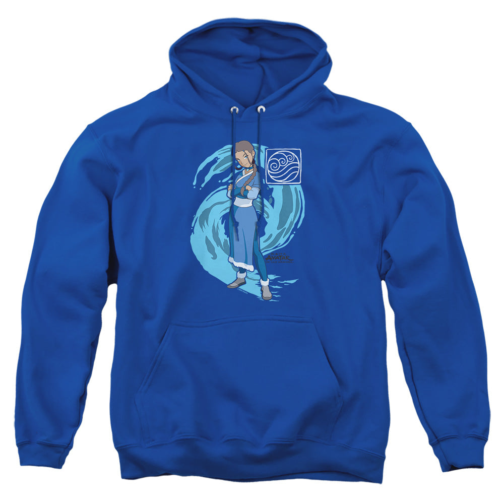 Avatar The Last Airbender Katara Water Wave Mens Hoodie Royal