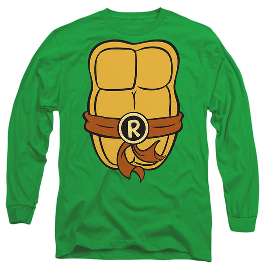 Tmnt Raphael Chest Mens Long Sleeve Shirt Kelly Green Officially Licensed