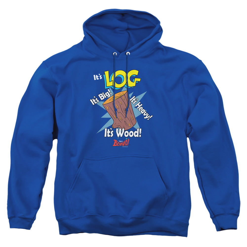 Ren And Stimpy It'S Log Mens Hoodie Royal