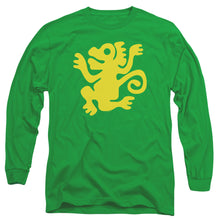 Load image into Gallery viewer, Legends Of The Hidden Temple Green Monkeys Mens Long Sleeve Shirt Kelly Green Officially Licensed
