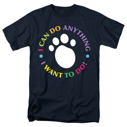 Blueƒ??S Clues (Classic) I Can Do Anything! Mens T Shirt Navy