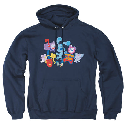 Blues Clues (Classic) Friend Party Mens Hoodie Navy