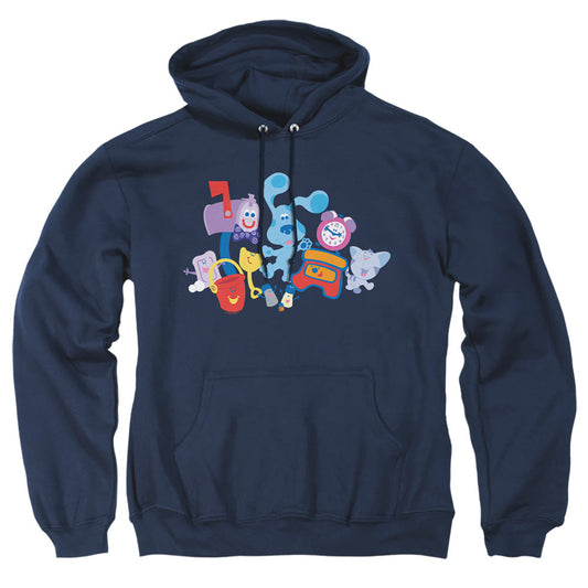 Blues Clues (Classic) Friend Party Mens Hoodie Navy