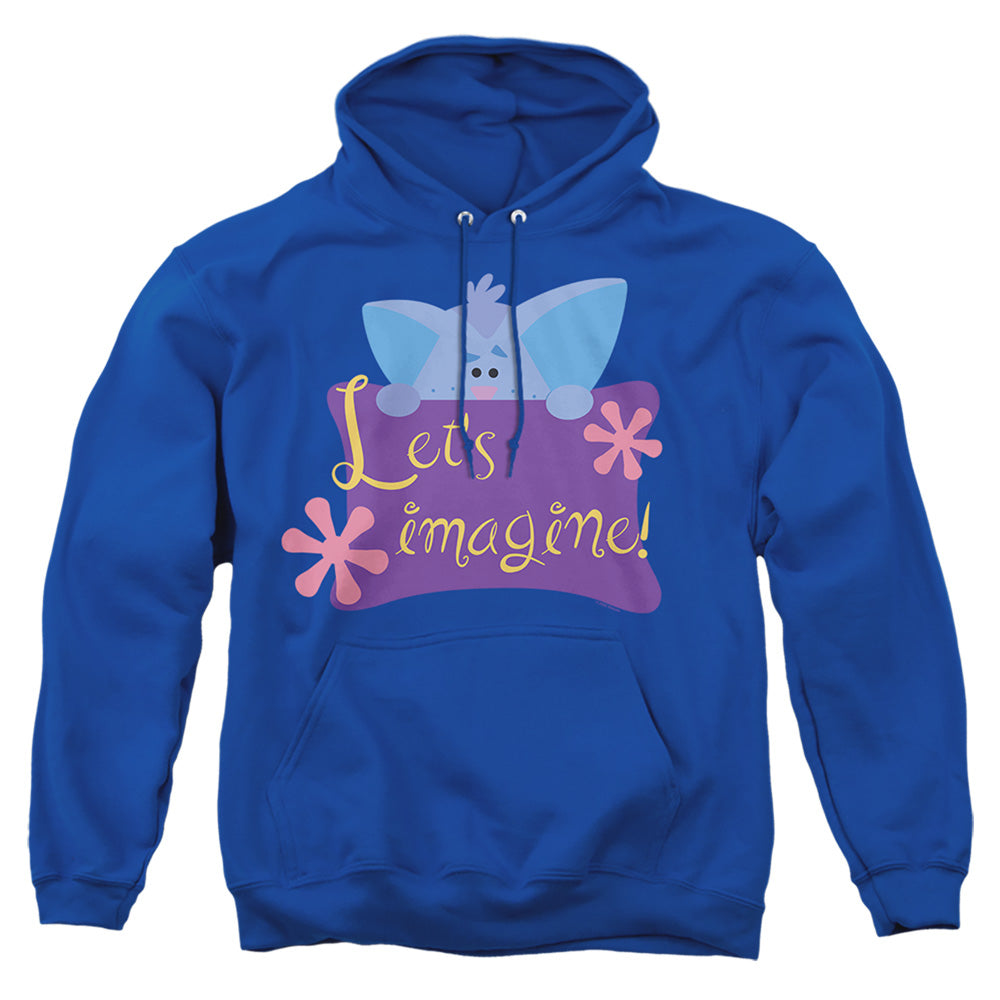 Blues Clues (Classic) Lets Imagine! Mens Hoodie Royal Blue