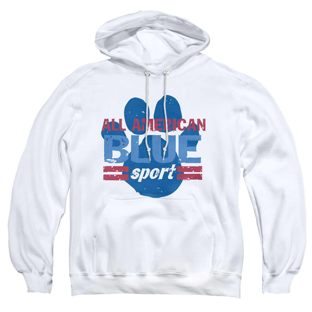 Blues Clues (Classic) All American Sport Mens Hoodie White