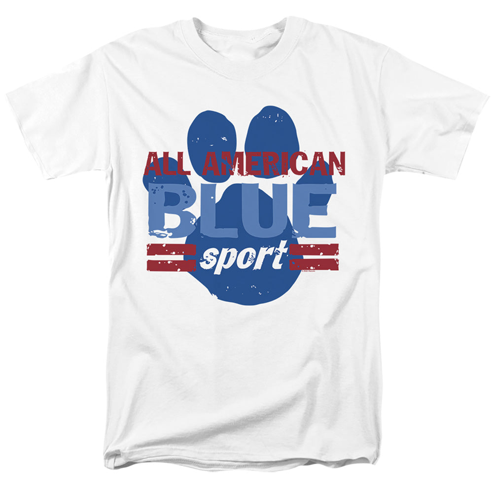 Blueƒ??S Clues (Classic) All American Sport Mens T Shirt White