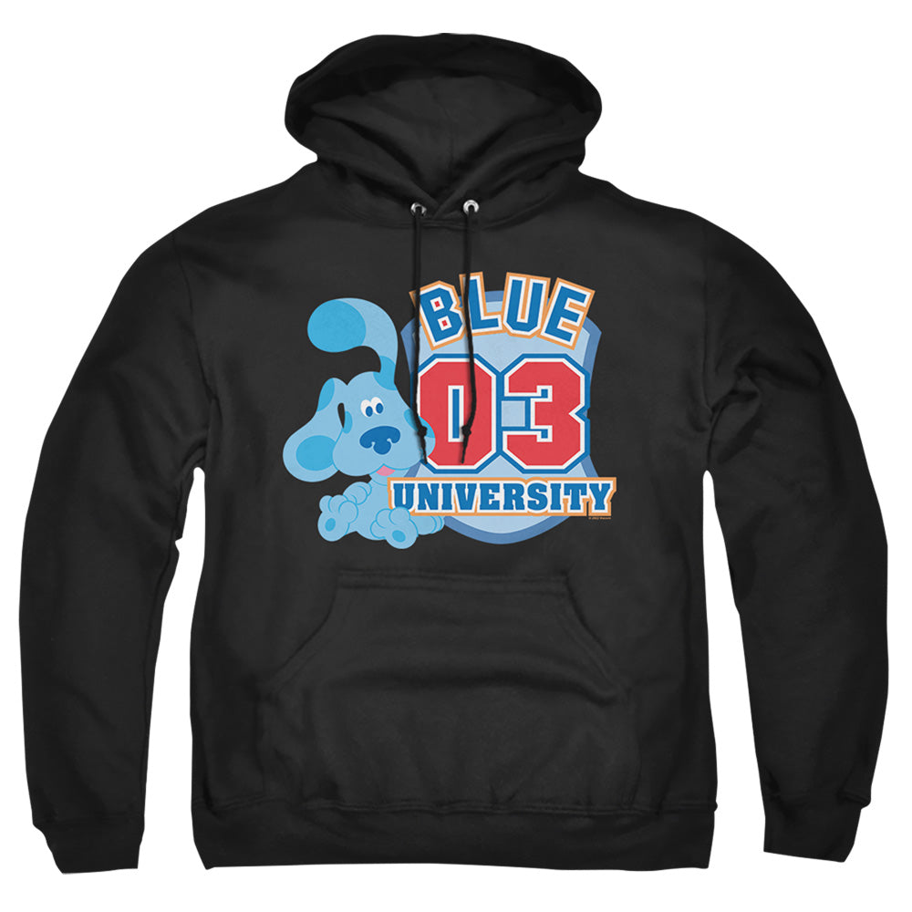 Blues Clues (Classic) University Mens Hoodie Black