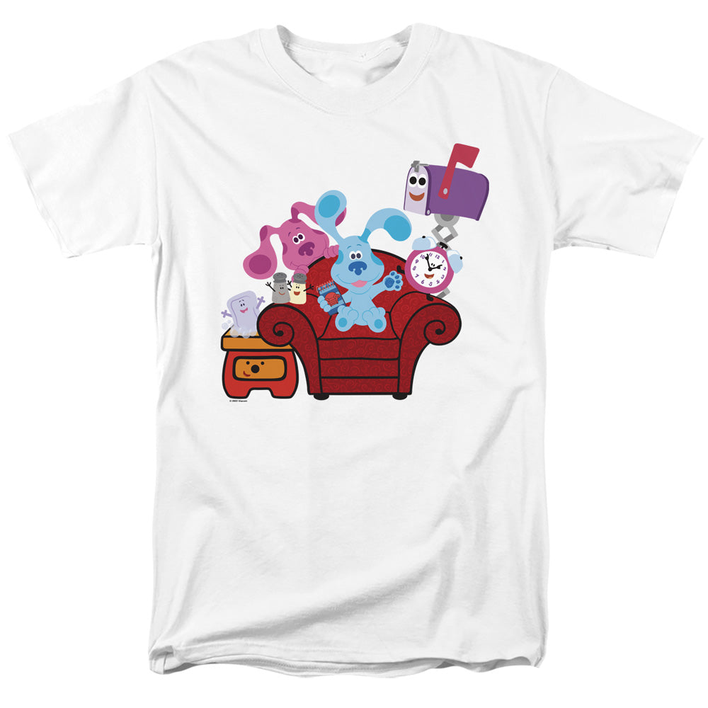 Blues Clues & You Friends Forever Mens T Shirt White