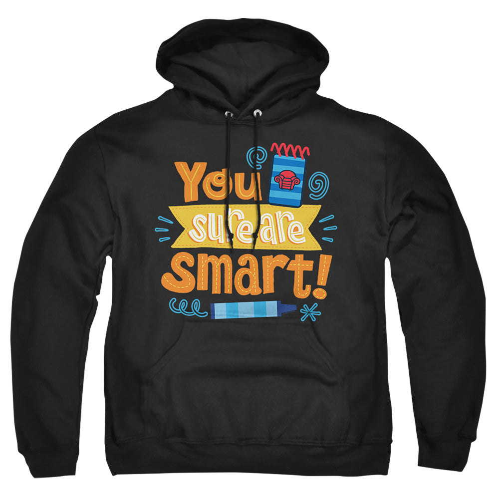 Blues Clues & You You Sure Are Smart! Mens Hoodie Black