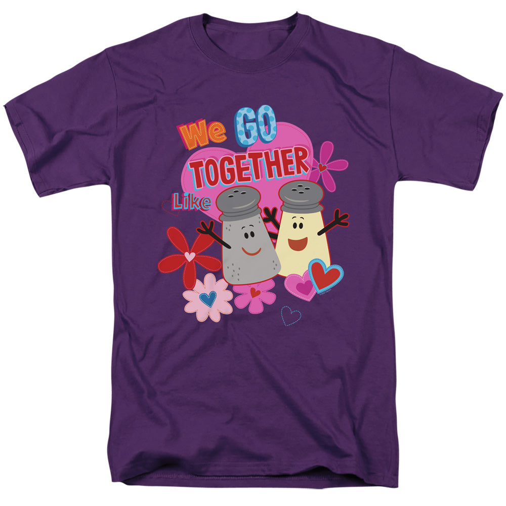 Blues Clues & You Salt And Pepper Mens T Shirt Purple