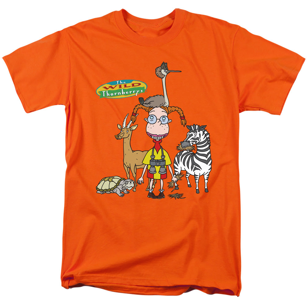 Wild Thornberrys Elizas Safari Mens T Shirt Orange