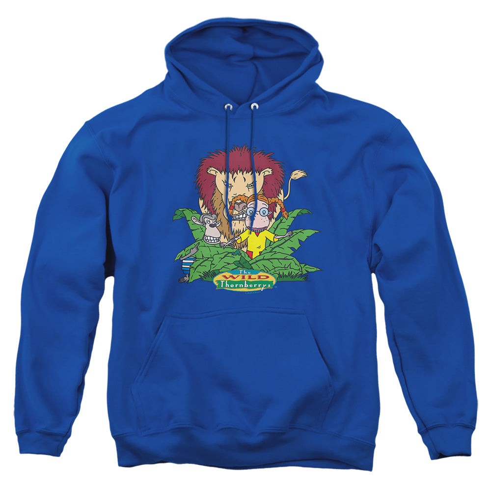 Wild Thornberrys Sneak Attack Mens Hoodie Royal