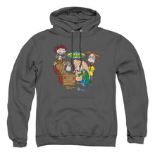 Load image into Gallery viewer, Wild Thornberrys Treasure Hunt Mens Hoodie Charcoal
