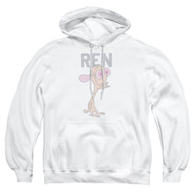 Load image into Gallery viewer, Ren And Stimpy Collegiate Ren Mens Hoodie White
