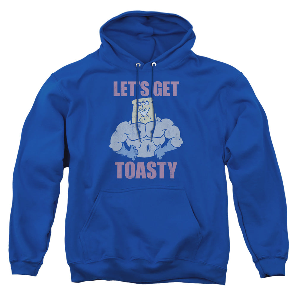 Ren And Stimpy Lets Get Toasty Mens Hoodie Royal