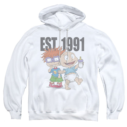 Rugrats Est 1991 Mens Hoodie White