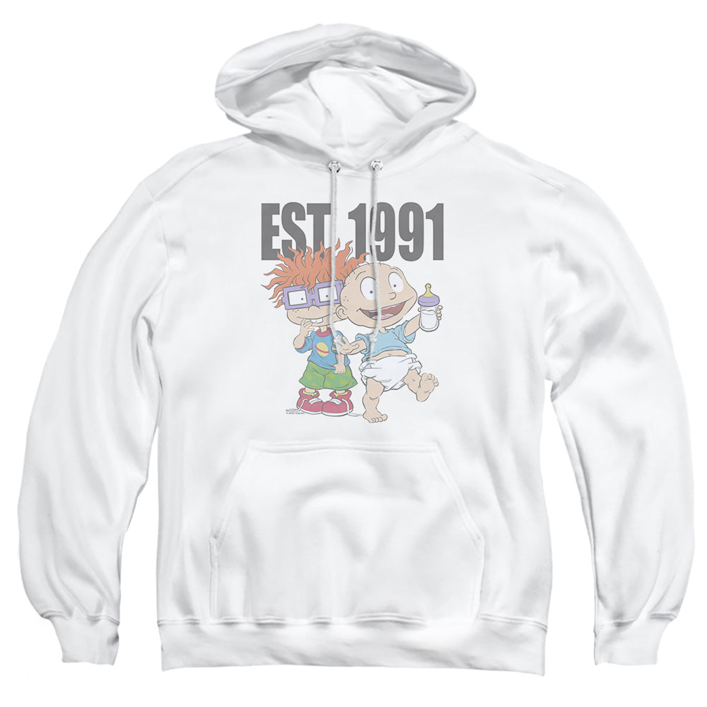 Rugrats Est 1991 Mens Hoodie White