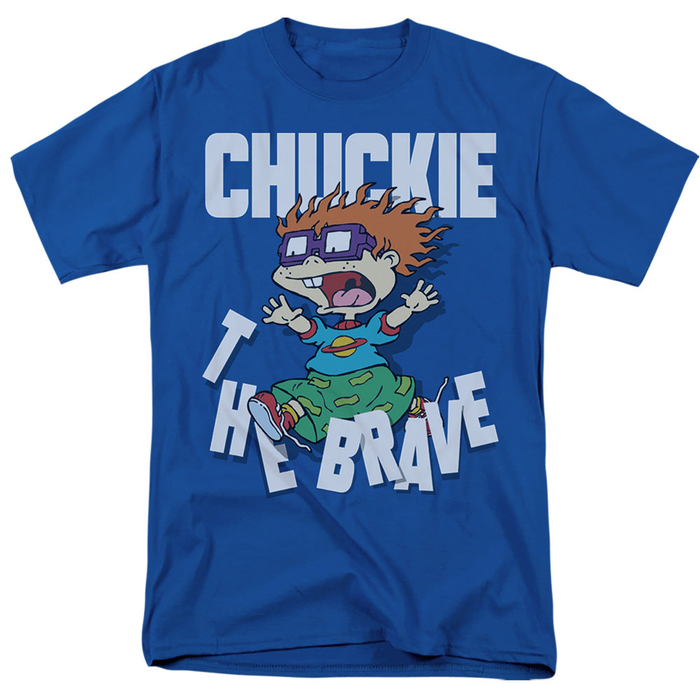 Rugrats Chuckie The Brave Mens T Shirt Royal