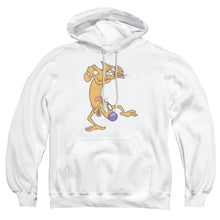 Load image into Gallery viewer, Catdog Ready To Fight Mens Hoodie White
