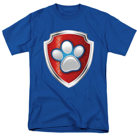 Paw Patrol Badge Mens T Shirt Royal Blue