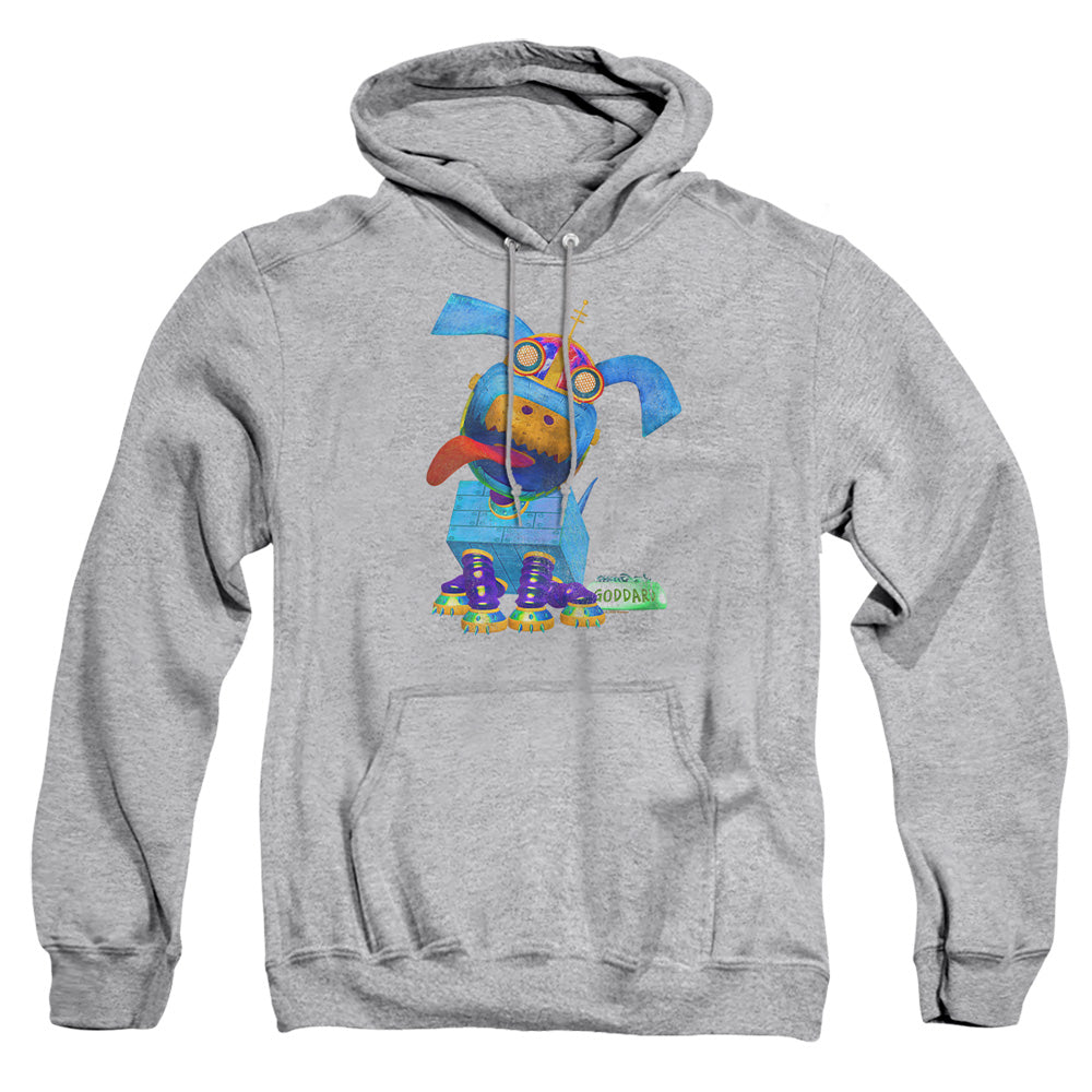 Jimmy Neutron Goddard Neon Mens Hoodie Athletic Heather