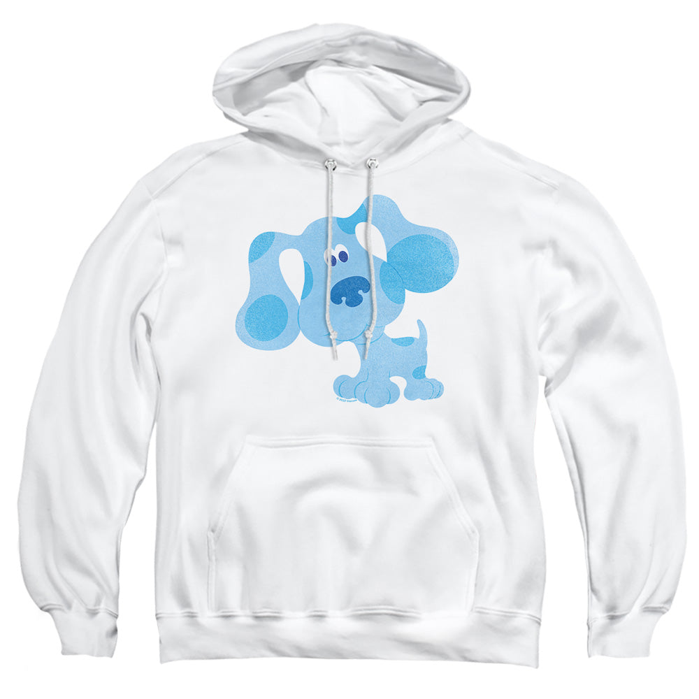Blue'S Clues Classic Happy Blue'S Clues Mens Hoodie White