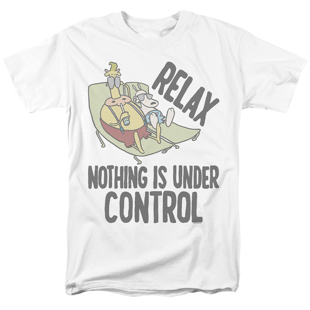 Rockos Modern Life Relax Mens T Shirt White