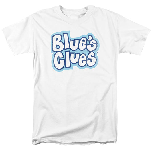 Blues Clues Blue'S Clues Vintage Logo Mens T Shirt White