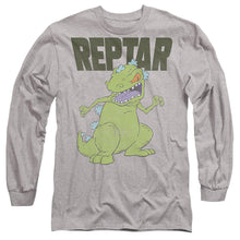 Load image into Gallery viewer, Rugrats Reptar Big Mens Long Sleeve Shirt Athletic Heather Officially Licensed
