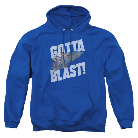 Jimmy Neutron Jimmy Neutron Gotta Blast Mens Hoodie Royal
