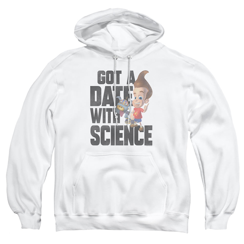 Jimmy Neutron Jimmy Neutron Science Mens Hoodie White